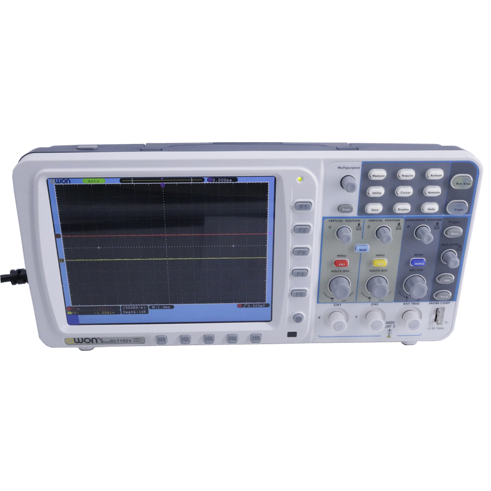 جهاز راسم الذبذبات الرقمي OWON - مراجعة Digital Storage Oscilloscope 100Mhz وسعره